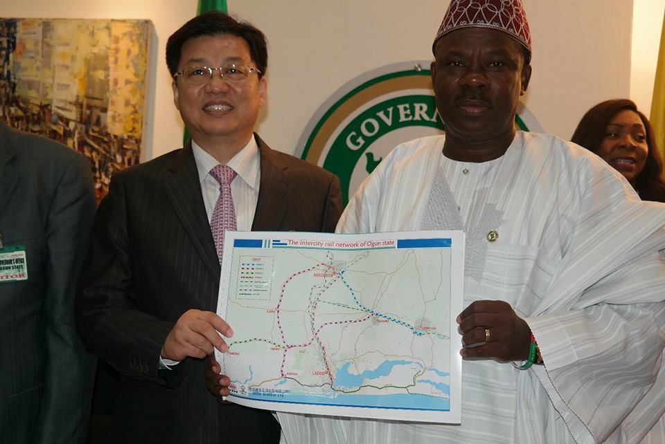 Ogun State Rail Network Route