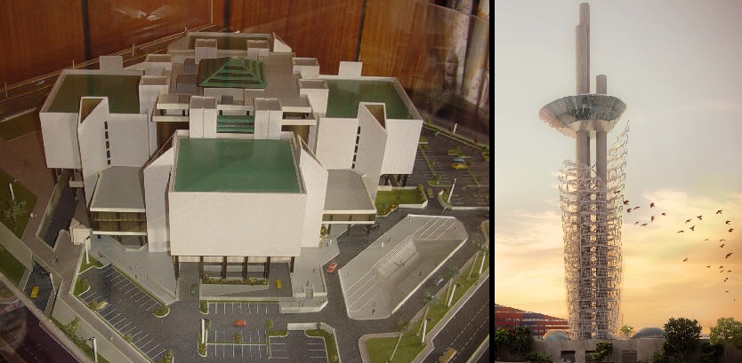 National Library (Abuja) & Millennium Tower - Rendering