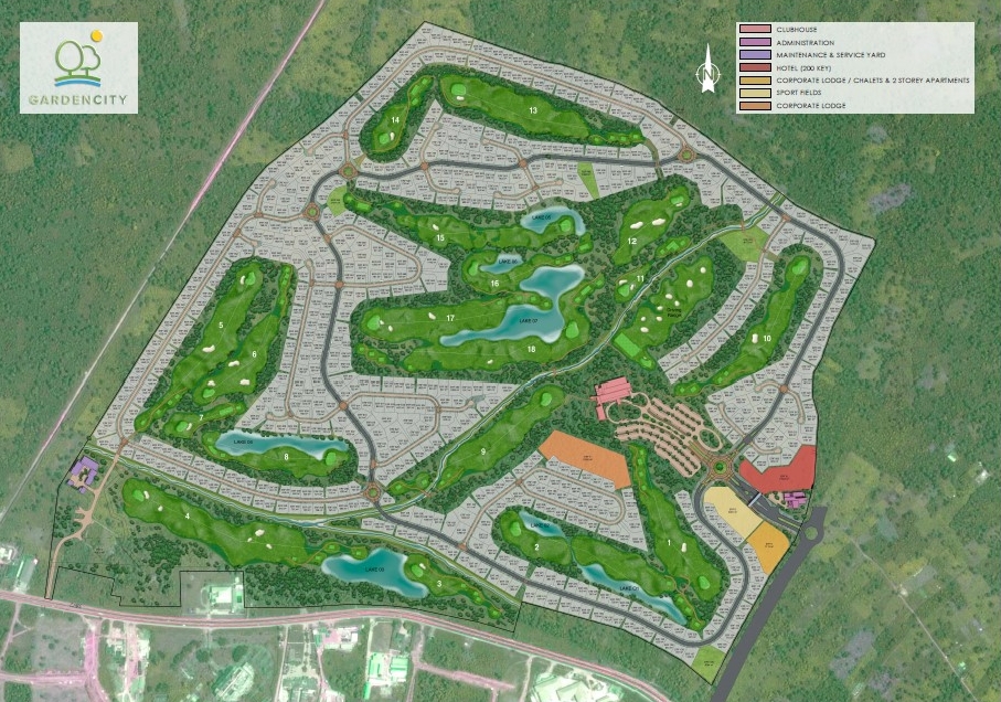 Garden City Golf Estate - Port Harcourt (Master - Plan)