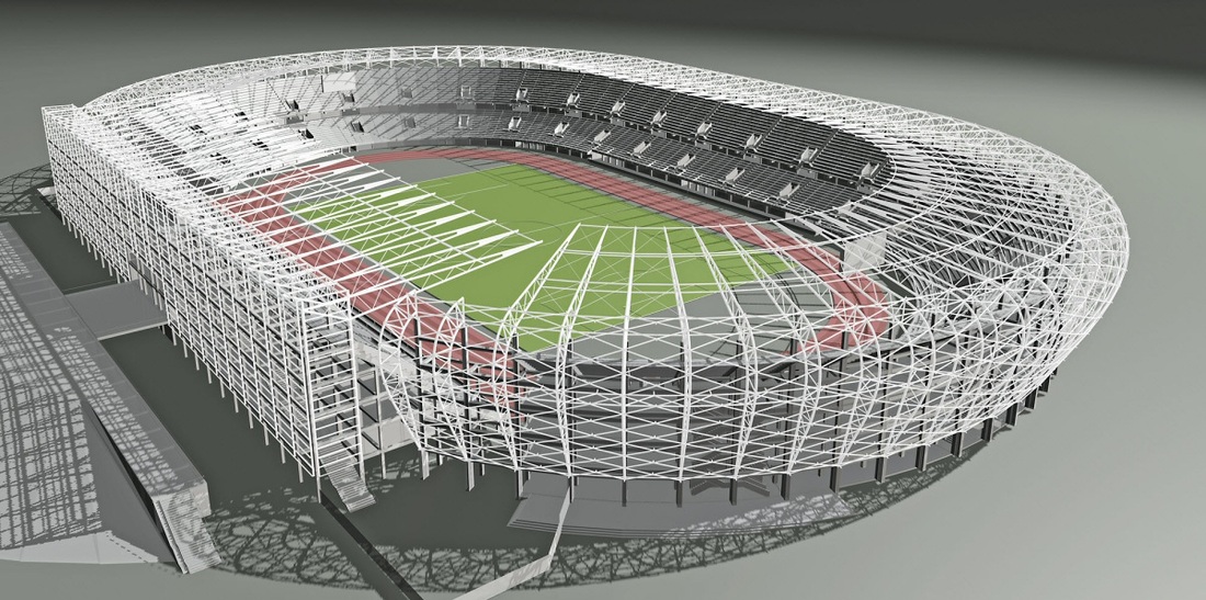 Uyo Stadium Structure